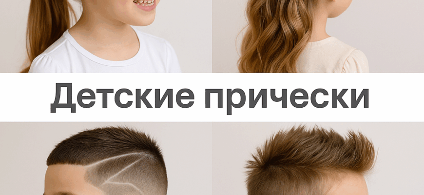 Детские прически