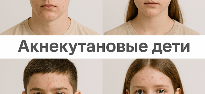 Акнекутановые дети: что нужно знать родителям?
