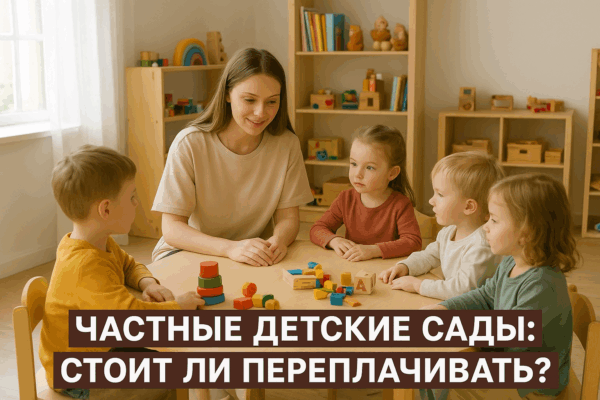 Частные детские сады: стоит ли переплачивать? Мой опыт и взгляд родителя