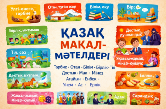 Қазақ мақал-мәтелдері: тақырыптар бойынша толық жинақ